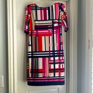 Multi color Eliza J dress. Size 6!